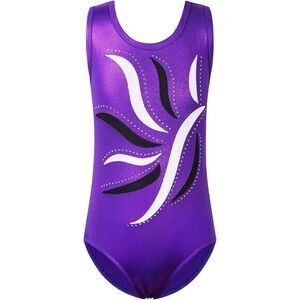 Dark Purple Leotard Size‎ 12 (4692)